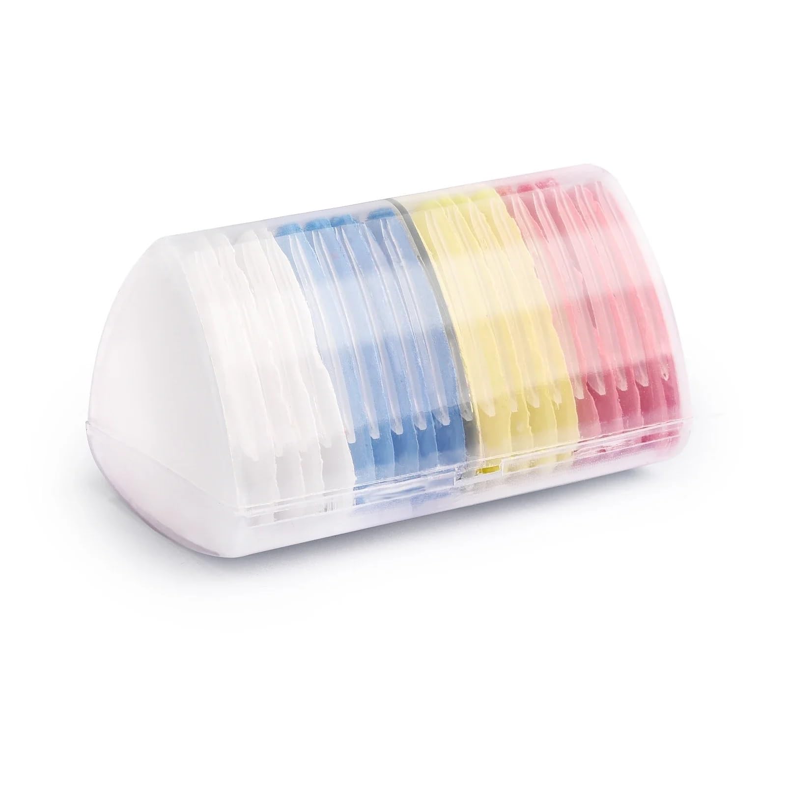 Gesso da sarta 1/10/20/30 pz/Set Tessuto Cancellabile Marcatore Tessuto Patchwork Abbigliamento Cucito Fai da Te Cassetta degli Attrezzi Set Accessori di Cucito per Tessuti(Colorful-20pcs)