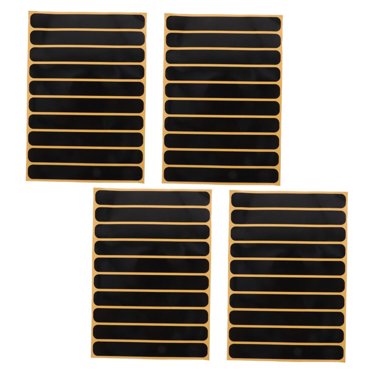 Mikinona 4pcs Reflective Stickers for Bikes Decals for Enhanced Night Safety Easy Peel and Stick Application Suitable for Helmets and Cycling Accessories