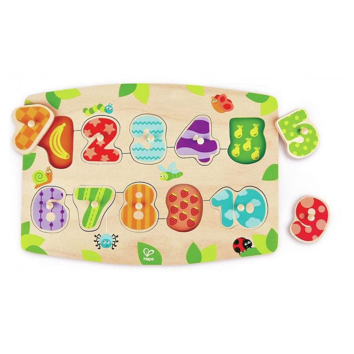 ハペ　5種 Amazon | Hape(ハペ) 積み木(白木&カラー)50 E0409A | 積み木