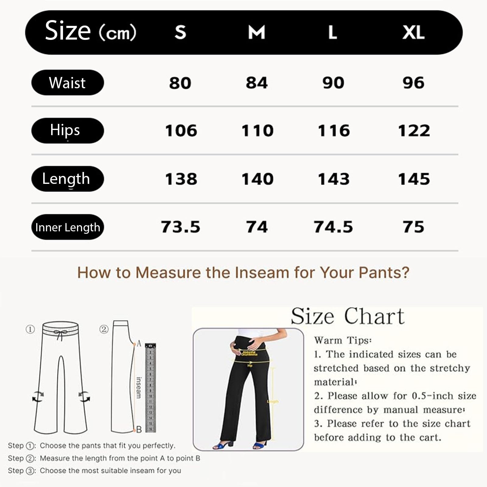 Salopette Premaman Donna Elegante Moda Tuta Premaman Donna Pantaloni Larghi Lunghi Comoda Classico Jumpsuit Playsuit Overall Gamba Larga Casual per maternità, Primavera Estate