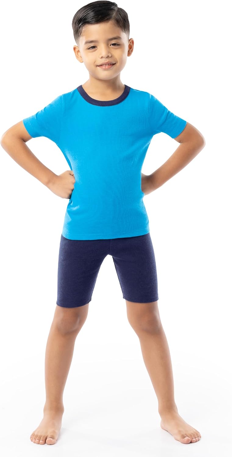 Fruit of the Loom Energize Boy's Snug Fit 4-piece Pajama Sleep Set - Image 4