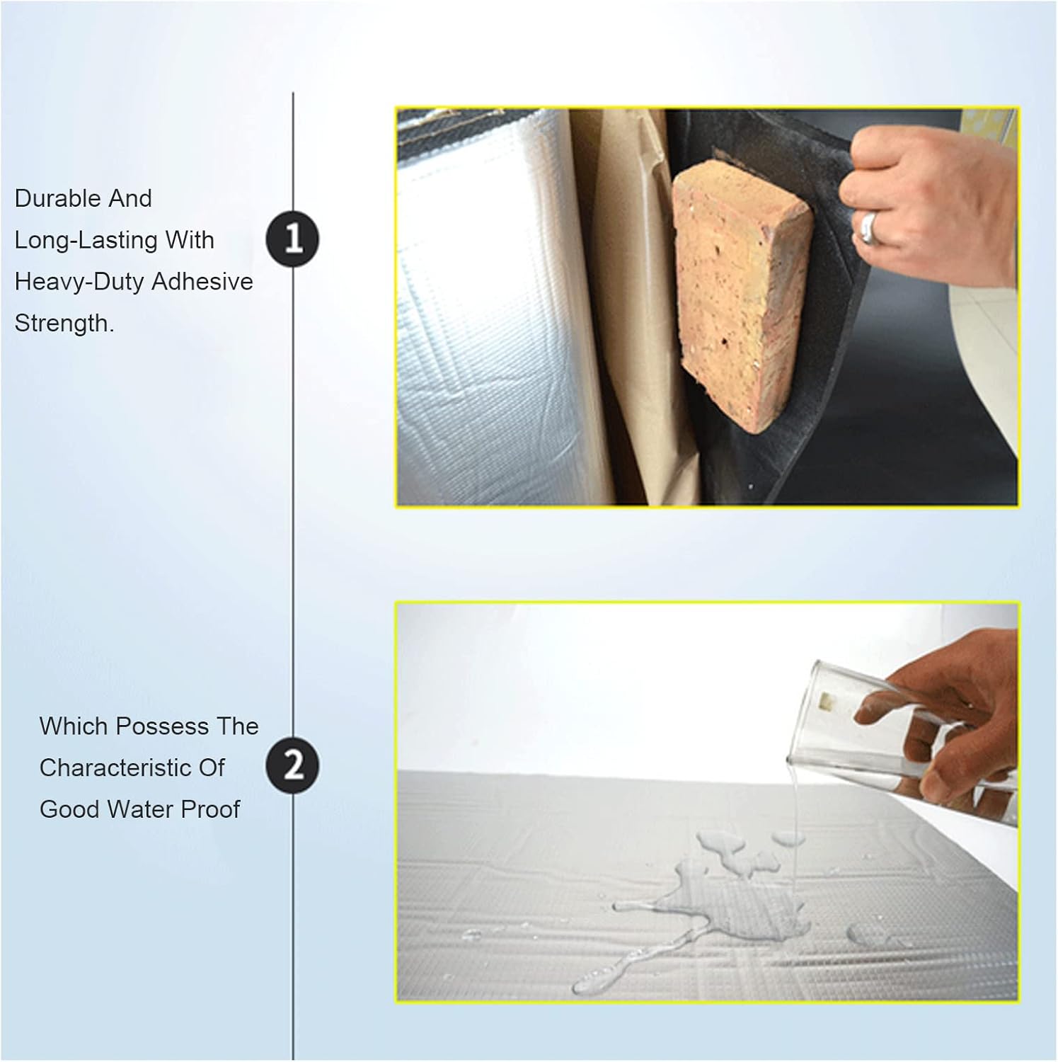 Pipe Insulation Self-Adhesive Pipe Insulation Wrap Foam Insulation Tape Adhesive for Hot or Cold Pipes,0.6"*3.2ft*32.8ft