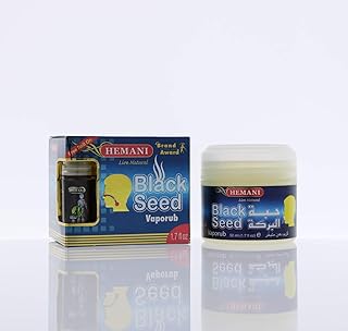 Black Seed Vapor Rub Ointment - 50mL (1.7 FL OZ) - Free Massage Oil Included