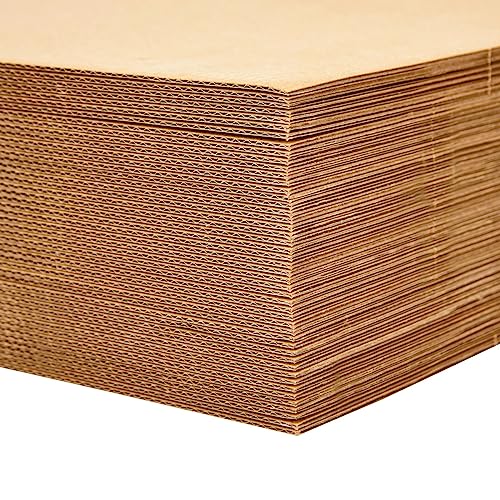 Juvale FSFGO 50-Pack Large Corrugated Cardboard Sheets For Mailers, 11X14 Flat Packaging Inserts Pads thumb #8