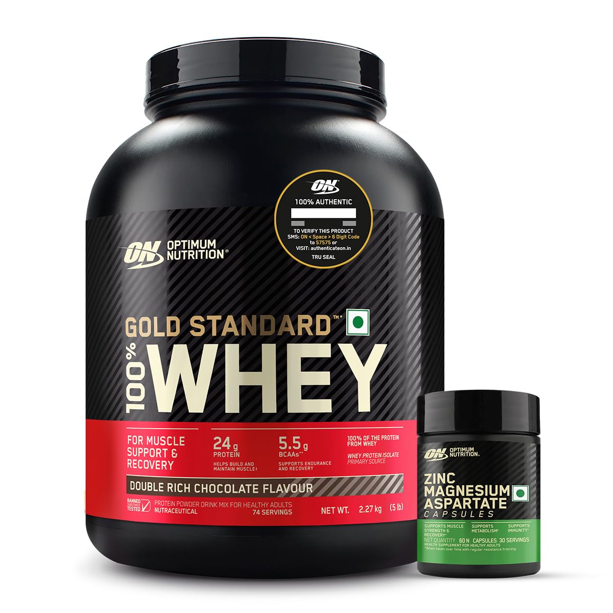 Optimum Nutrition (ON) Gold Standard 100% Whey Protein Powder 5 lbs, 2.27 g (Vanilla Ice Cream), for Muscle Support & Recovery, Vegetarian - Primary Source Whey Isolate — Amazon image 21