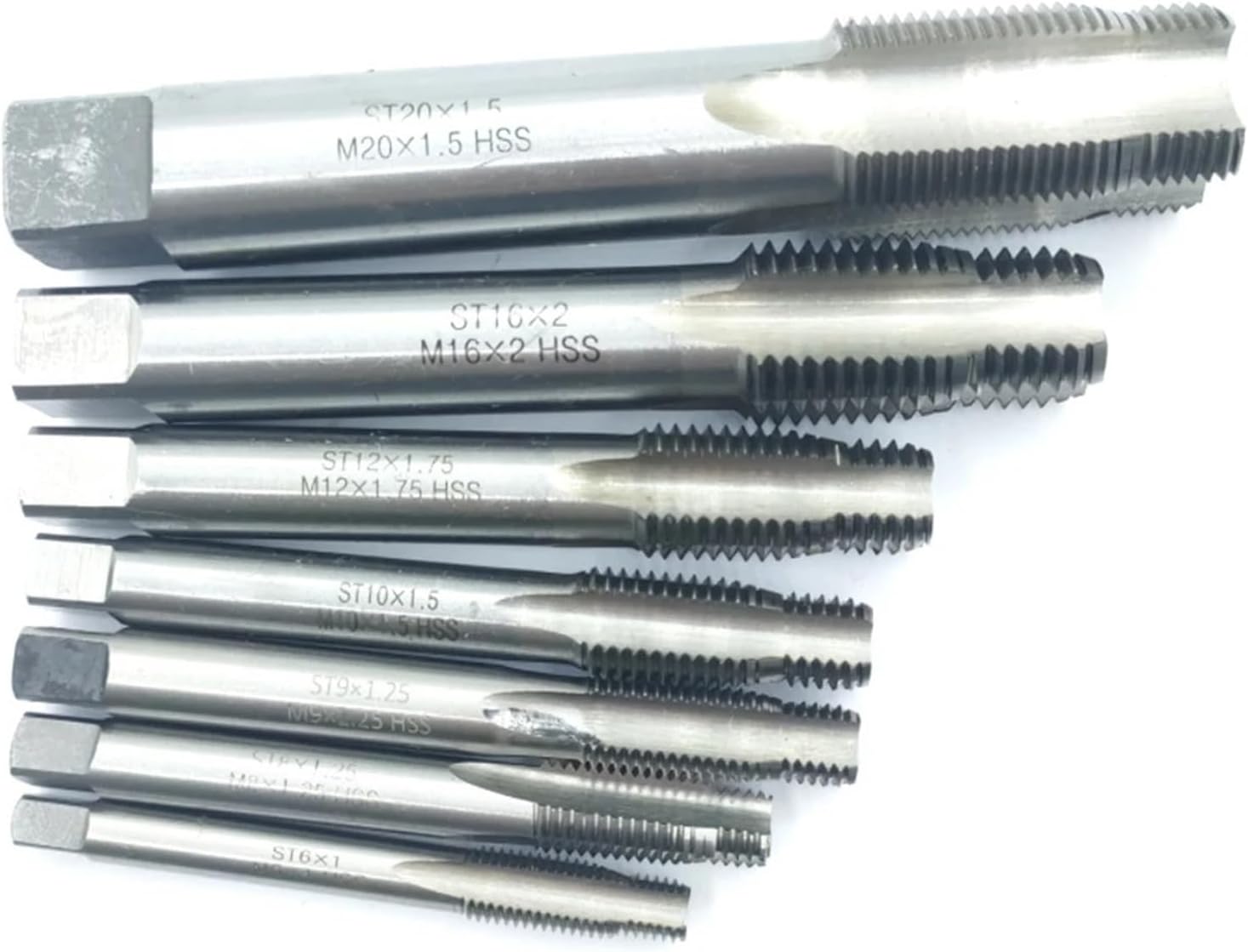 HSS Metric combined Screw Thread Insert Composite taps Compound Repair tap ST5 ST6 ST7 ST8 ST10 ST12 ST14 ST16 ST18 ST20(M8X1.25-ST8X1.25)