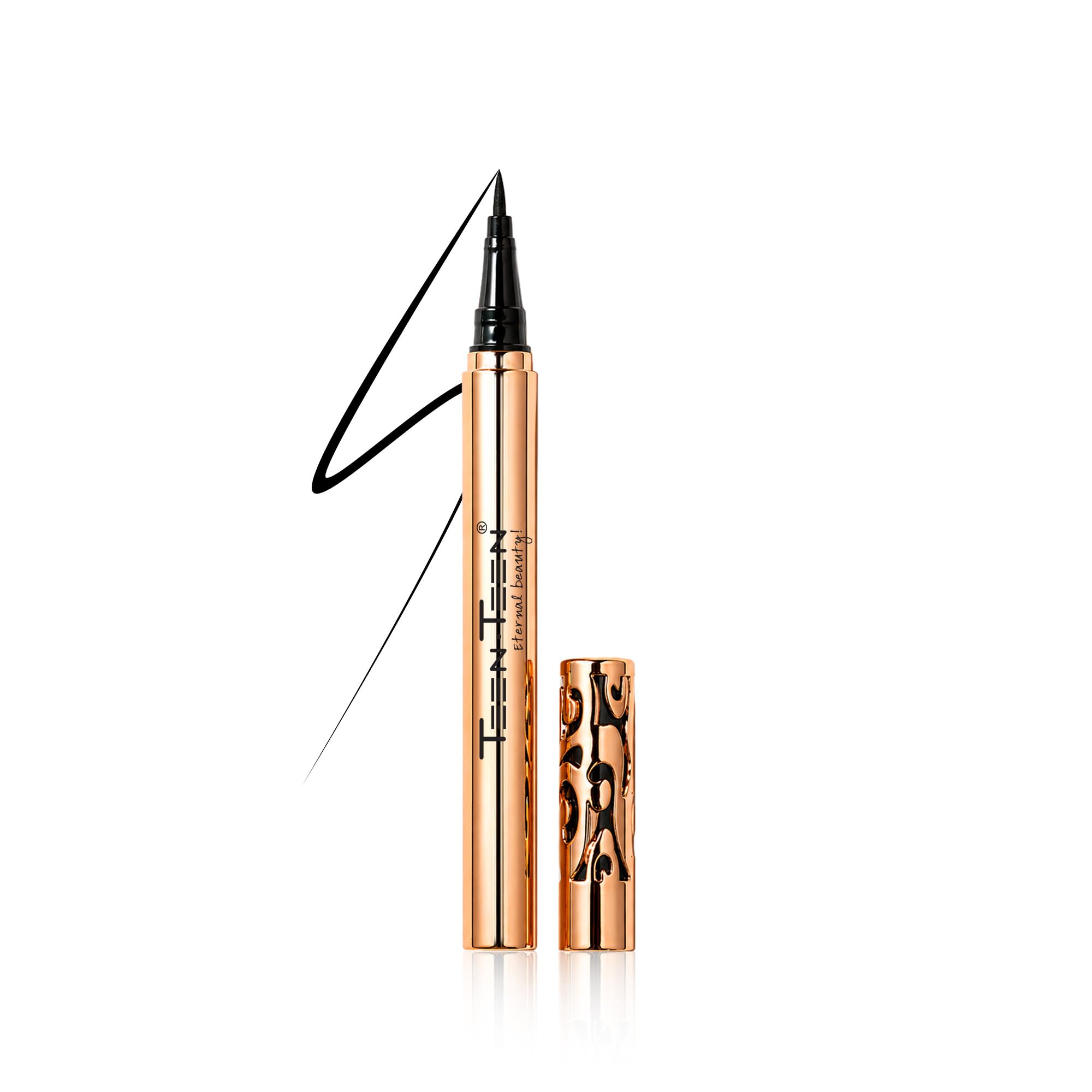 TEEN TEEN Sketch Master Pen Eyeliner | Non-Transfer, 12H Stay, Smudge-Proof & Water-Resistant | Long-Lasting Black Color, 2gm-picture-41