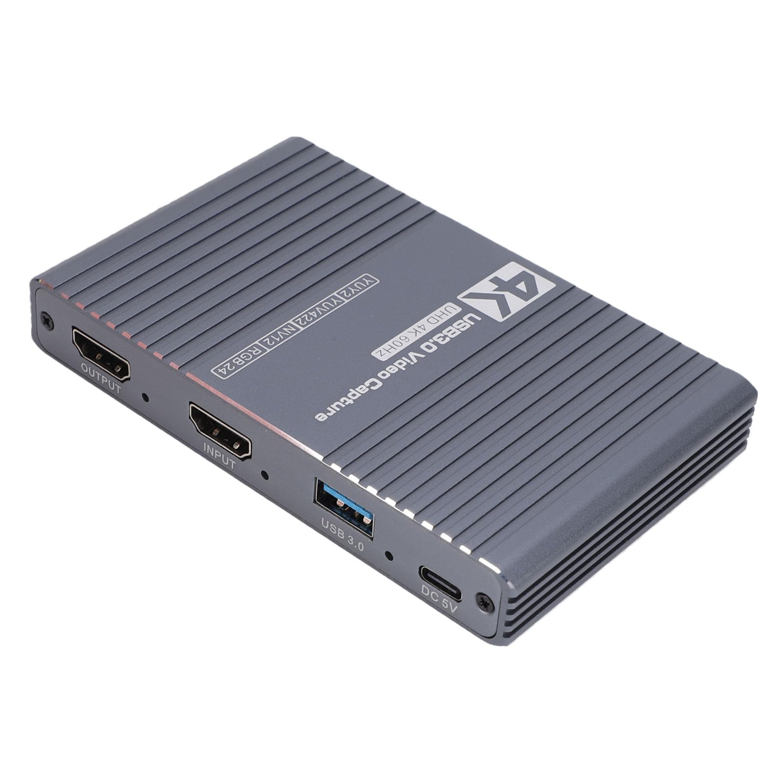 Scheda di Acquisizione Video 4K 60Hz Scheda di Acquisizione Video USB 3.0 1080P 60FPS con Porte 3,5 Mm Loop Out