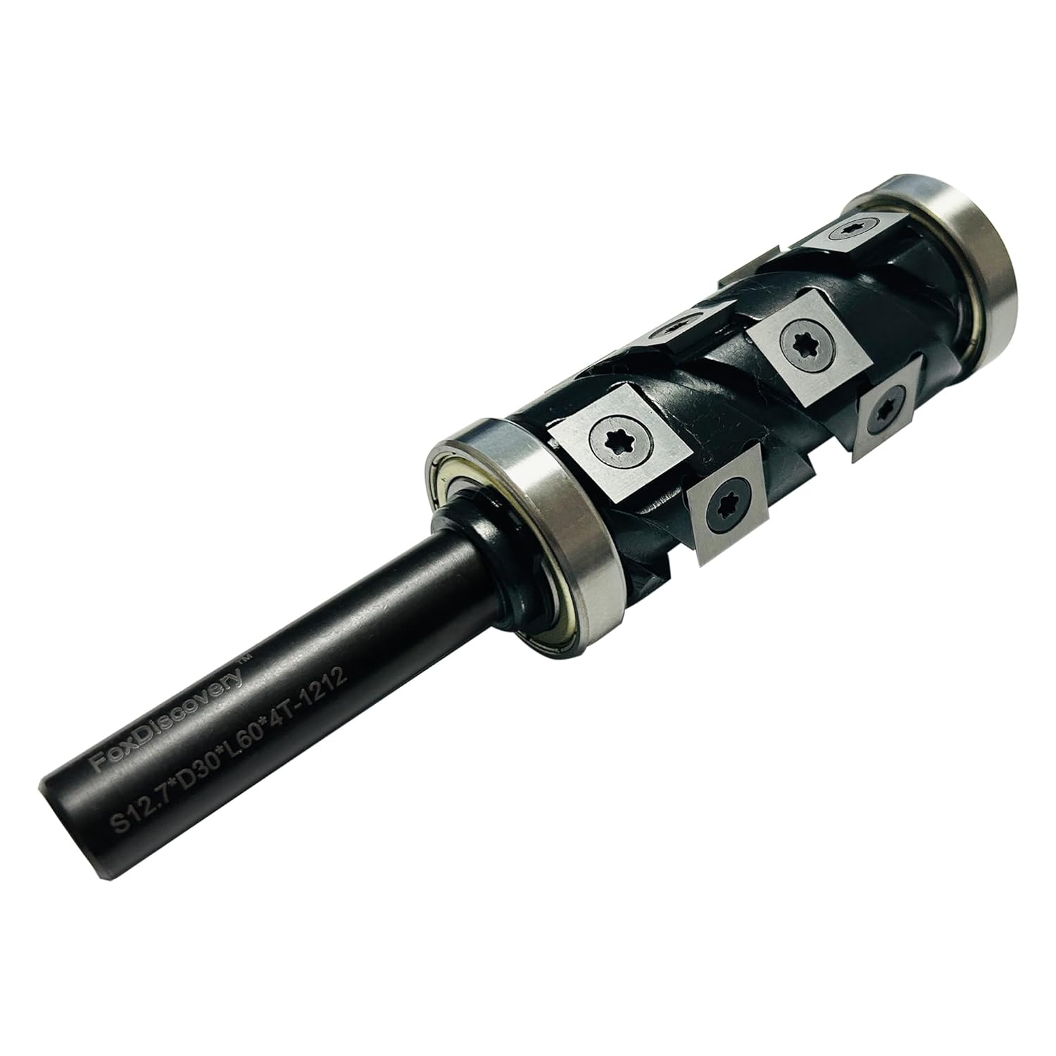Spiral Flush Trim Router Bit 1/2 Inch Shank with Double Bearing