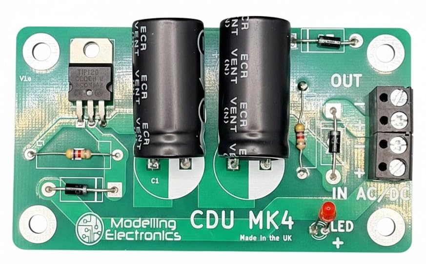 Model Railway MK4 Dual Capacitor Discharge Unit (CDU)