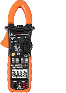 JF-XUAN Precise Instrument PM2108A Digital AC DC Clamp Meter 4000 Counts Capacitance Frequency Resistance Earth Tester Multimeter Digital Multimeter