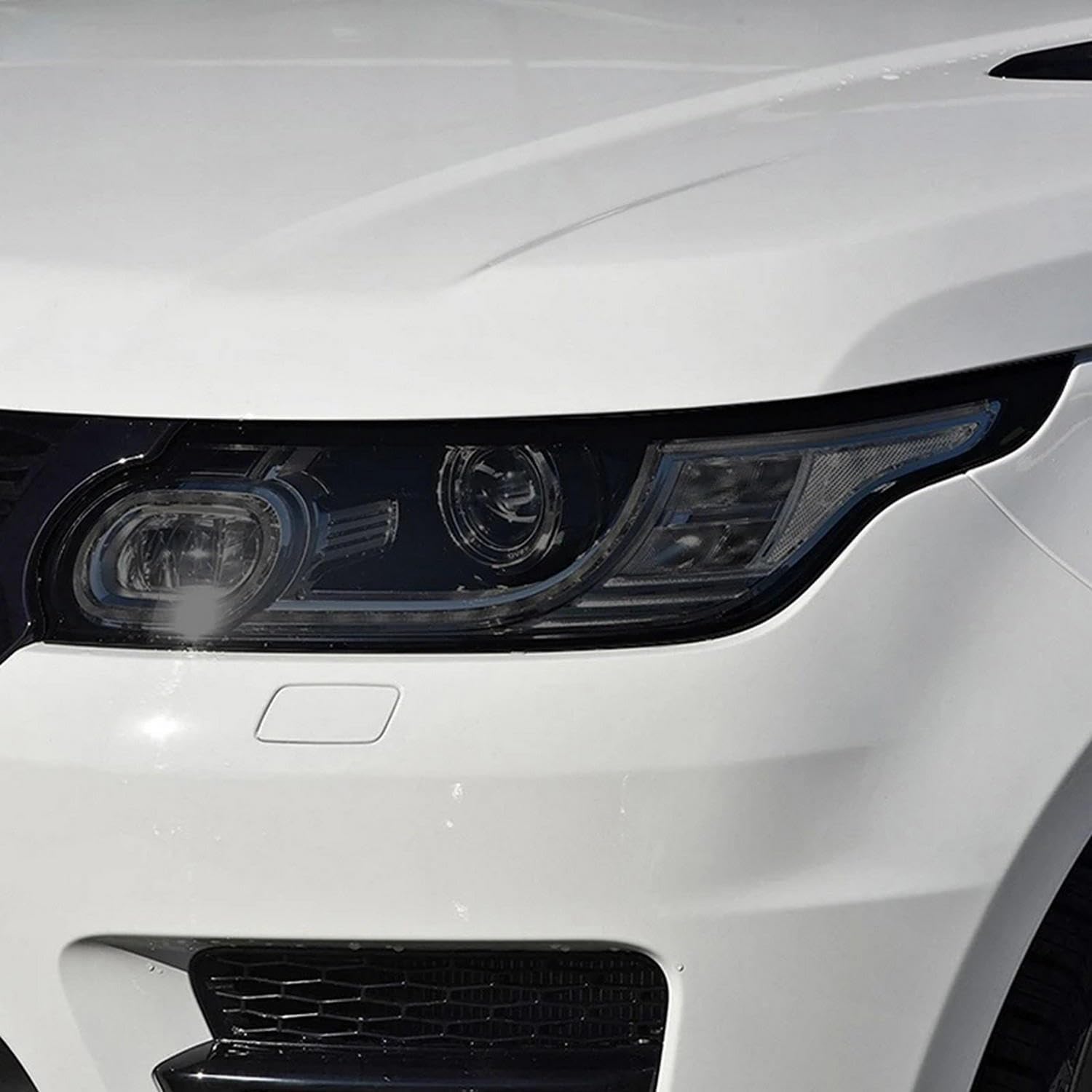 Film phare Range Rover Sport L494 contre impacts gravillons - TPU fumé transparent lot de 2