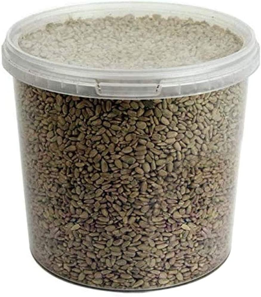 GardenersDream Sunflower Hearts Bird Food (2.5L Tub) - Premium Bird Seed Mix - Bakery Grade, Husk-Free, No Mess- Healthy, Balanced Feed with Vitamin B-6 - Sunflower Hearts for Birds
