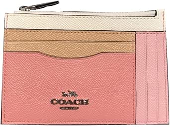 COACH Womens Colorblock Large Flat Wallet