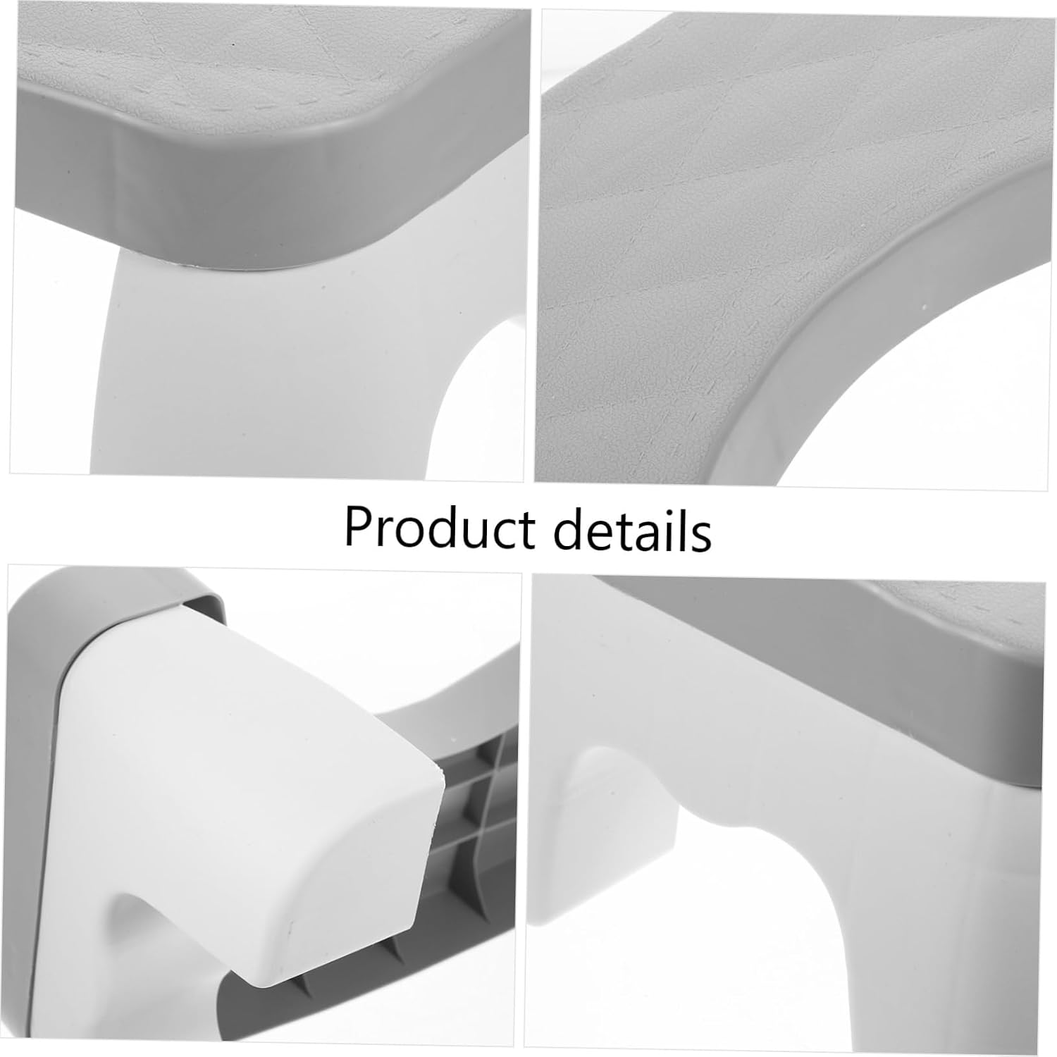 Bathroom Toilet Step Stool Plastic Safety Aid for Adults Teens