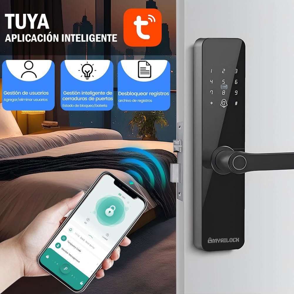 MYAILOCK SWS Smart Lock TuYa App Interface