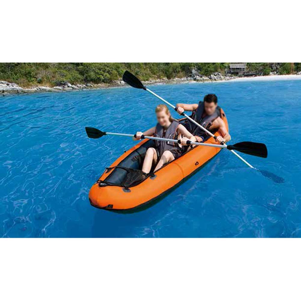MU Canotto Barca gommone da pesca Heavy Duty 2 persona Canotto Tender Fishing Boat Set