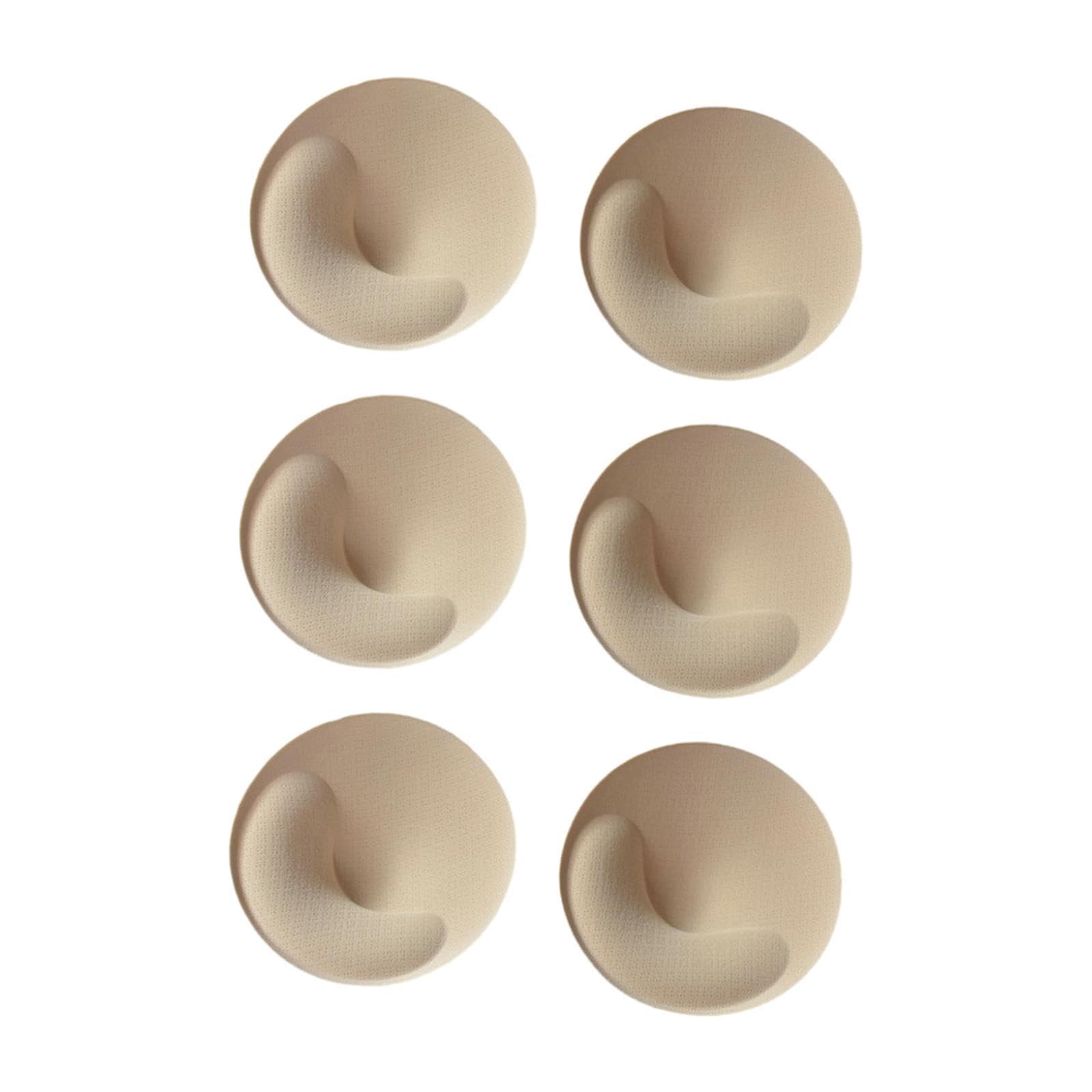 6Pcs Bra Pads Inserts Soft Breathable Thick Round for Women Bra Cups Inserts Skin Color-Clothing Shoes & Accessories - Womens Clothing - Intimates & Sleep - Forms Enhancers-image-43