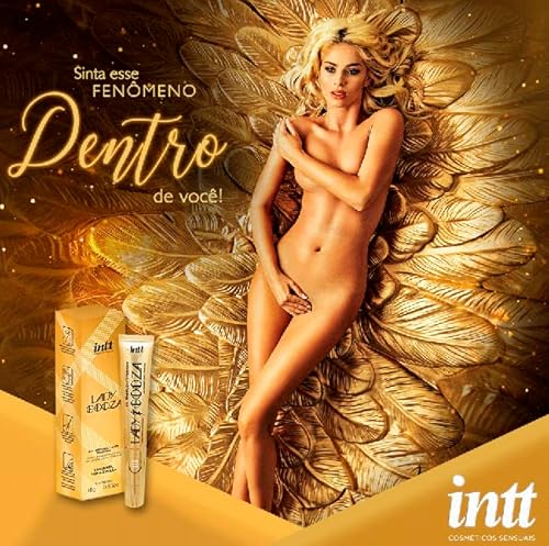 Lady Gooza Combo 2 unidades Gel Sensibilizante Feminino Esquenta Vibra e Pulsa Intt Cosméticos 15G