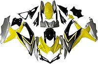 Vista 21 de Carenado de carrocería de plástico azul blanco para Suzuki 2008 2009 2010 GSXR 600 750 inyección ABS nuevo Aftermarket Kit de marco 08 09 10