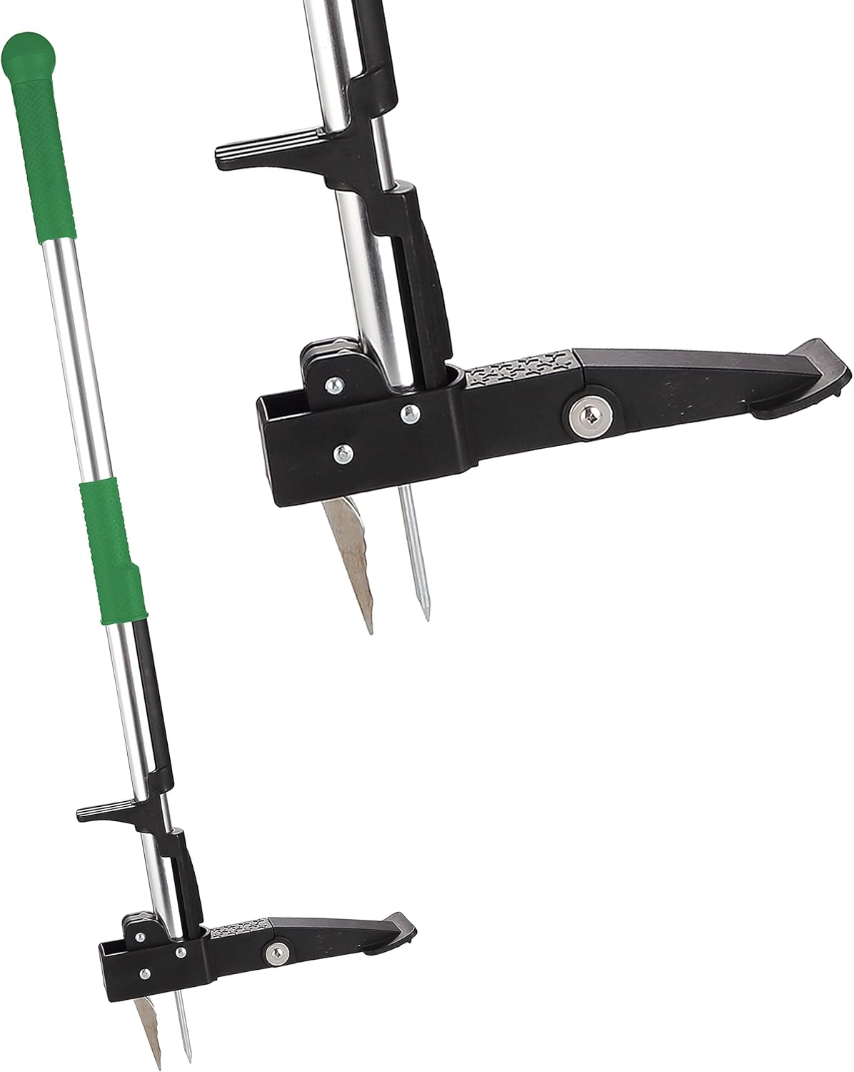 AMOS Mechanical Weed Puller Stainless Steel 4Claw & Foot Pedal