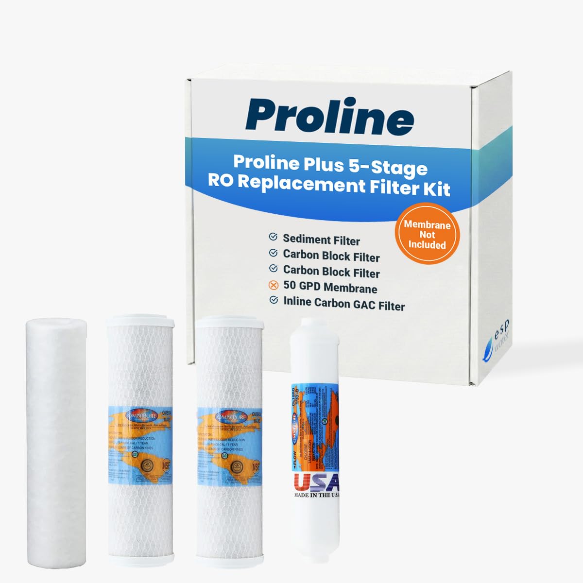 Proline Plus - Kit de repuesto de filtro, paquete de cartuchos de un año