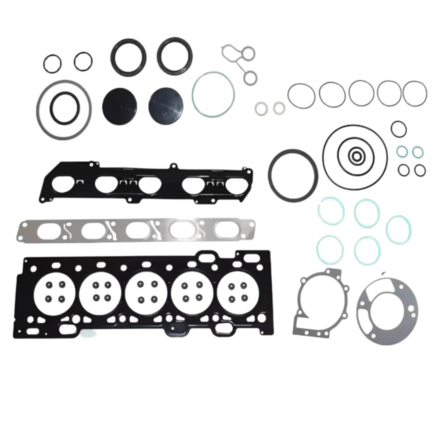 Junta estanqueidad tapa válvulas Juego De Juntas Culata Piezas Motor Compatibles Con L5 GAS DOHC B5254T3 04-18 Para Volvo Para C30 C70 S40 S60 S80 V40 V50 XC60 2,5 T .5L