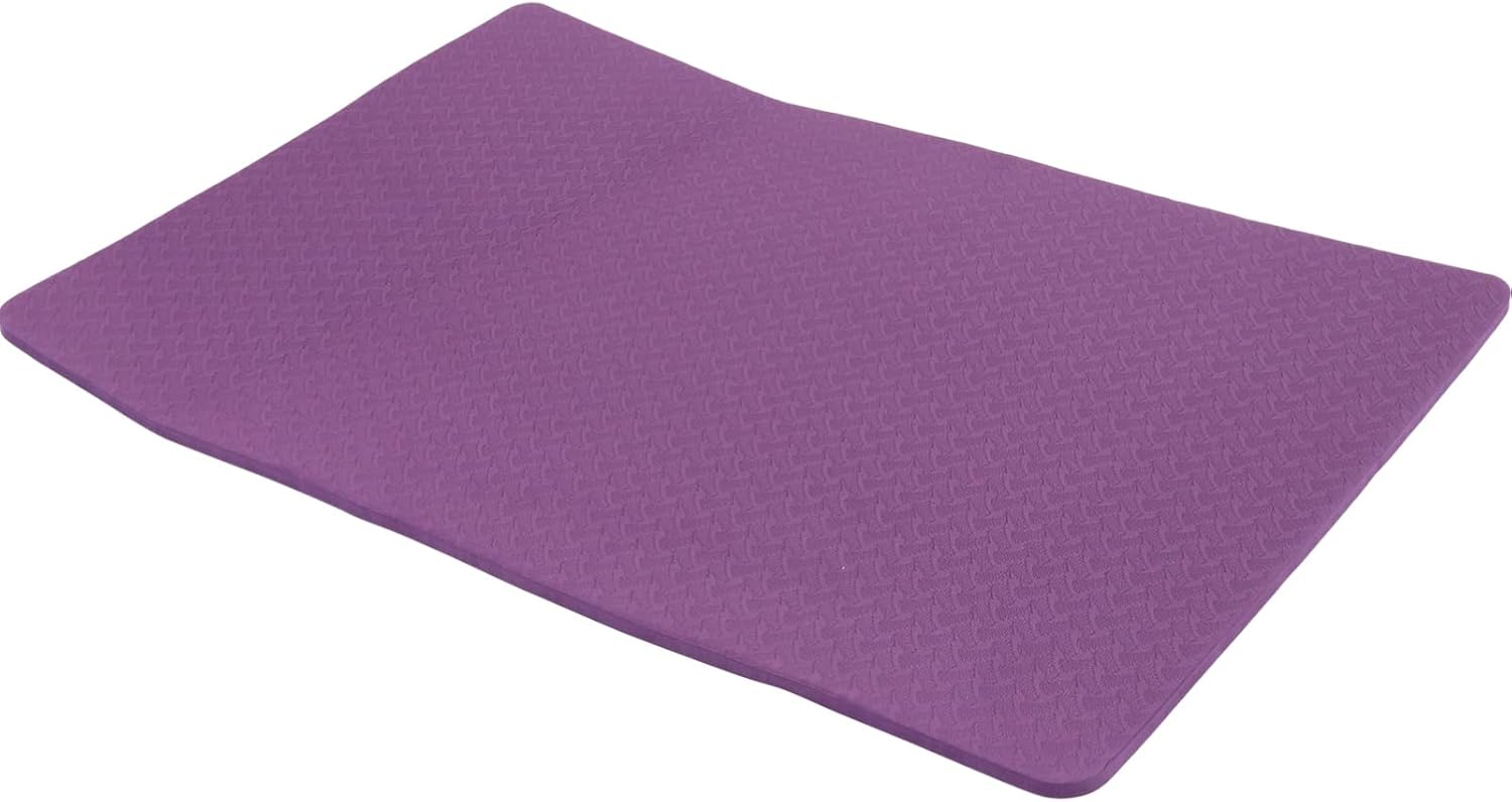 1Pc Thick Tpe Yoga Mat for Kneeling Elbow Support Comfortable Cushion for Planks Lunges Home Workouts Alleviates