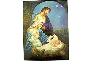 Come Let Us Adore Him Advent Calendar Storybook Pull Tabs