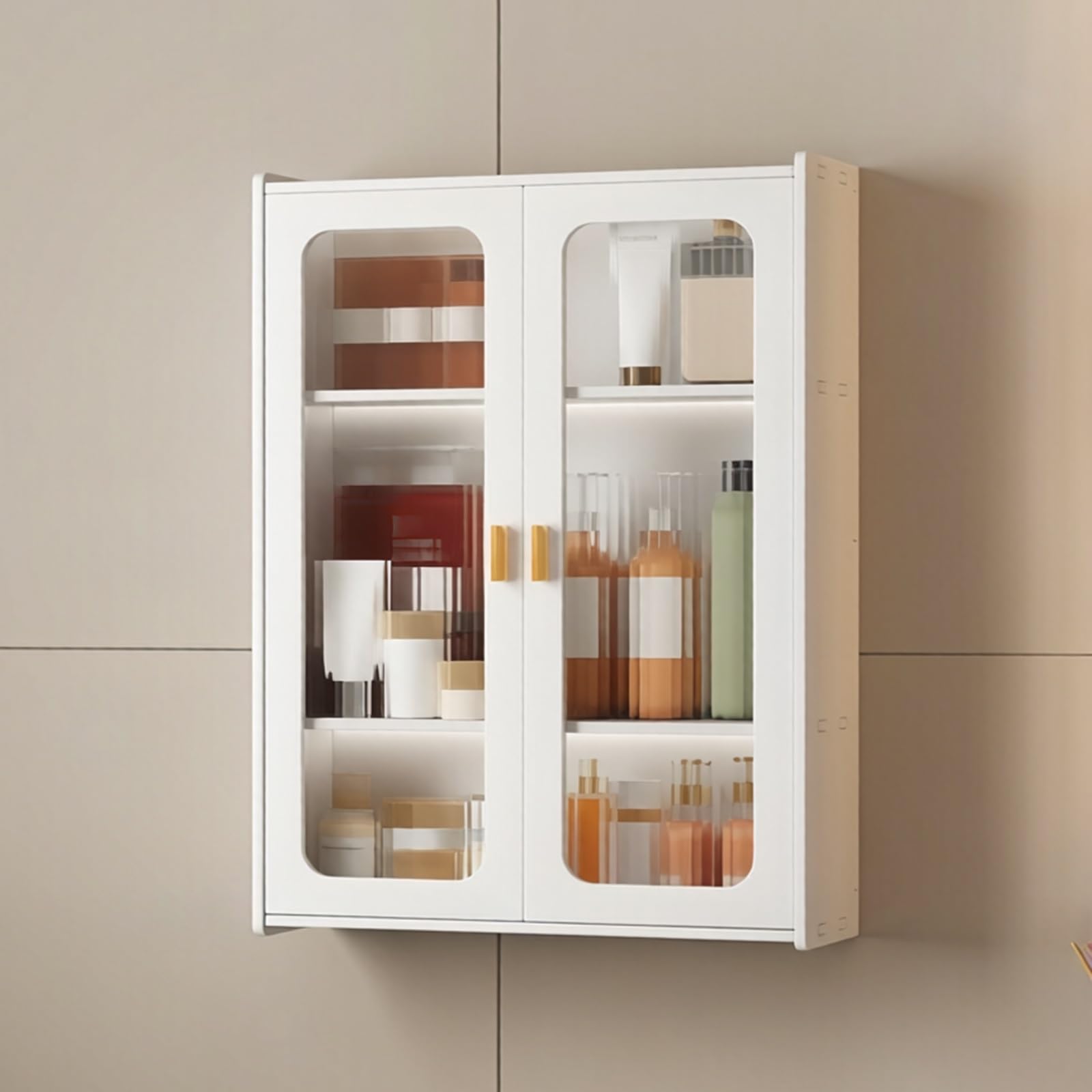 Armario de pared de baño para solucionar la falta de espacio en cocinas pequeñas