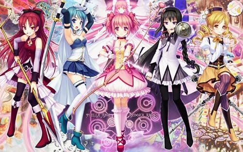 ERUZO 5D Children Diamond Painting Set Japanese Anime Kaname Poster Home Decoration Gift 50x60cm