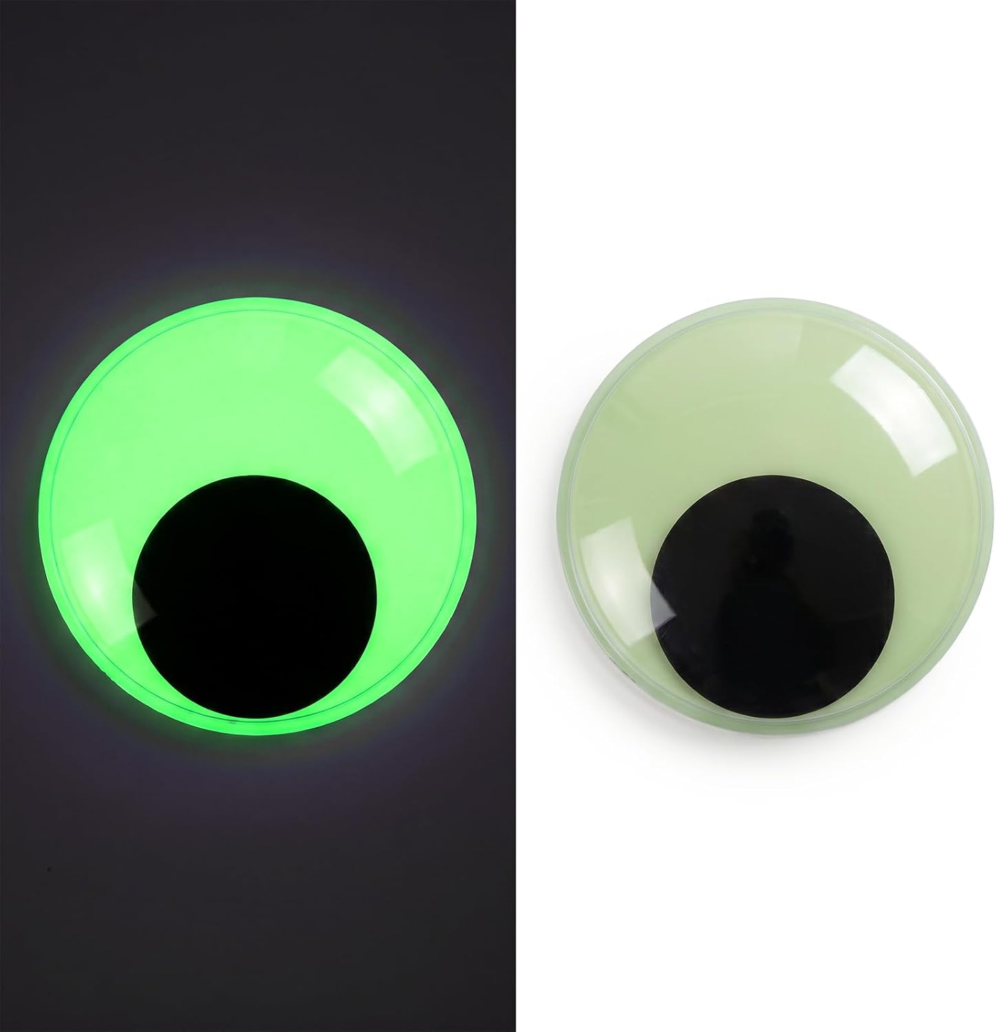 2 Pcs Giant Googly Eyes, 7 Inch Glow in The Dark Large Googly Eyes