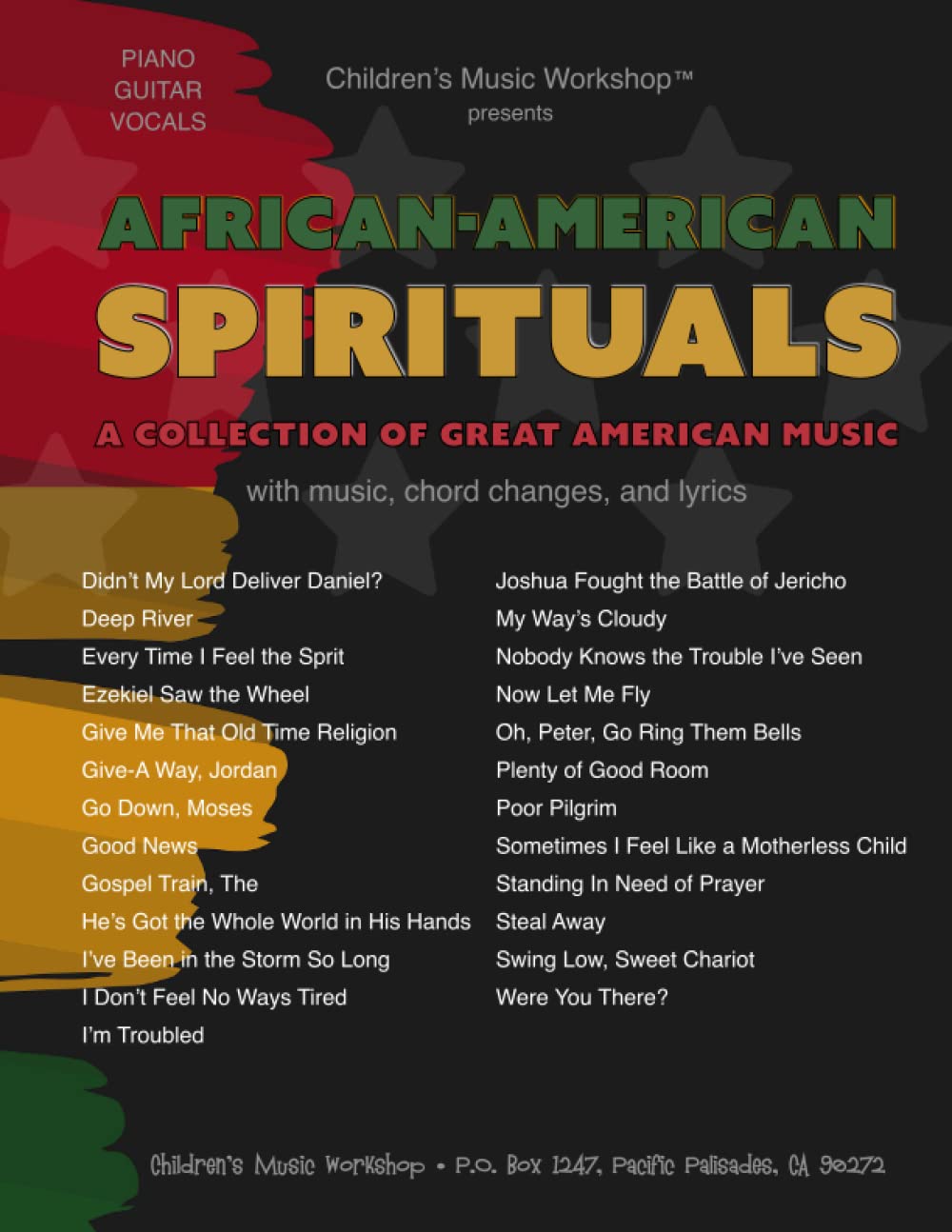 African-American Spirituals: A Collection of Great American Music (Guitar Books by Music Fun Books)