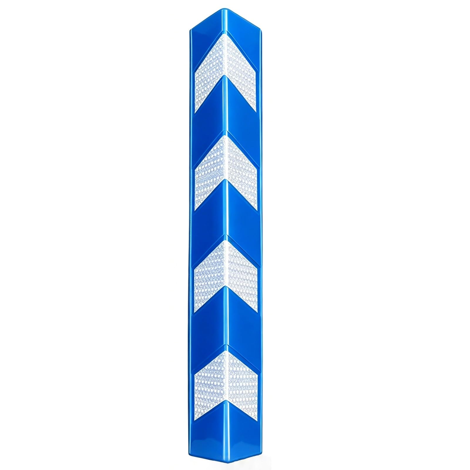 Protector de Esquinas Autoadhesivo para Pared de Garaje, Protector de Columna de Goma Reflectante, Protectores de Bordes de Pared de Garaje 80cm(Right Angle-D,2pcs)