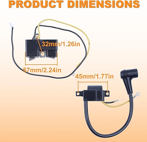 Miniatura 3 de Módulo de bobina de encendido Fit Hus 61 66 162 266 motosierra estilo antiguo 501516201