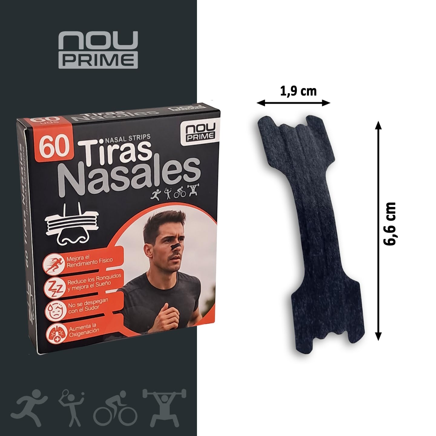 PACK PREMIUM 60 Tiras Nasales Antironquidos Para Dormir Breathe Right Tiras Nasales Ronquidos Soluciones Tiritas Nariz Respirar Mejor Por La Nariz Tiras Antironquidos Nasal Strips Dejar De Roncar
