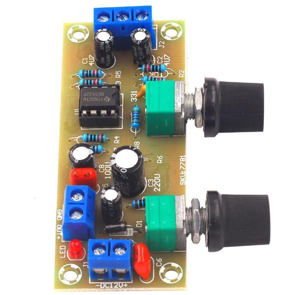Scheda filtrante DC 10-24V subwoofer amplificatore preamplificatore piastra filtro frequenza