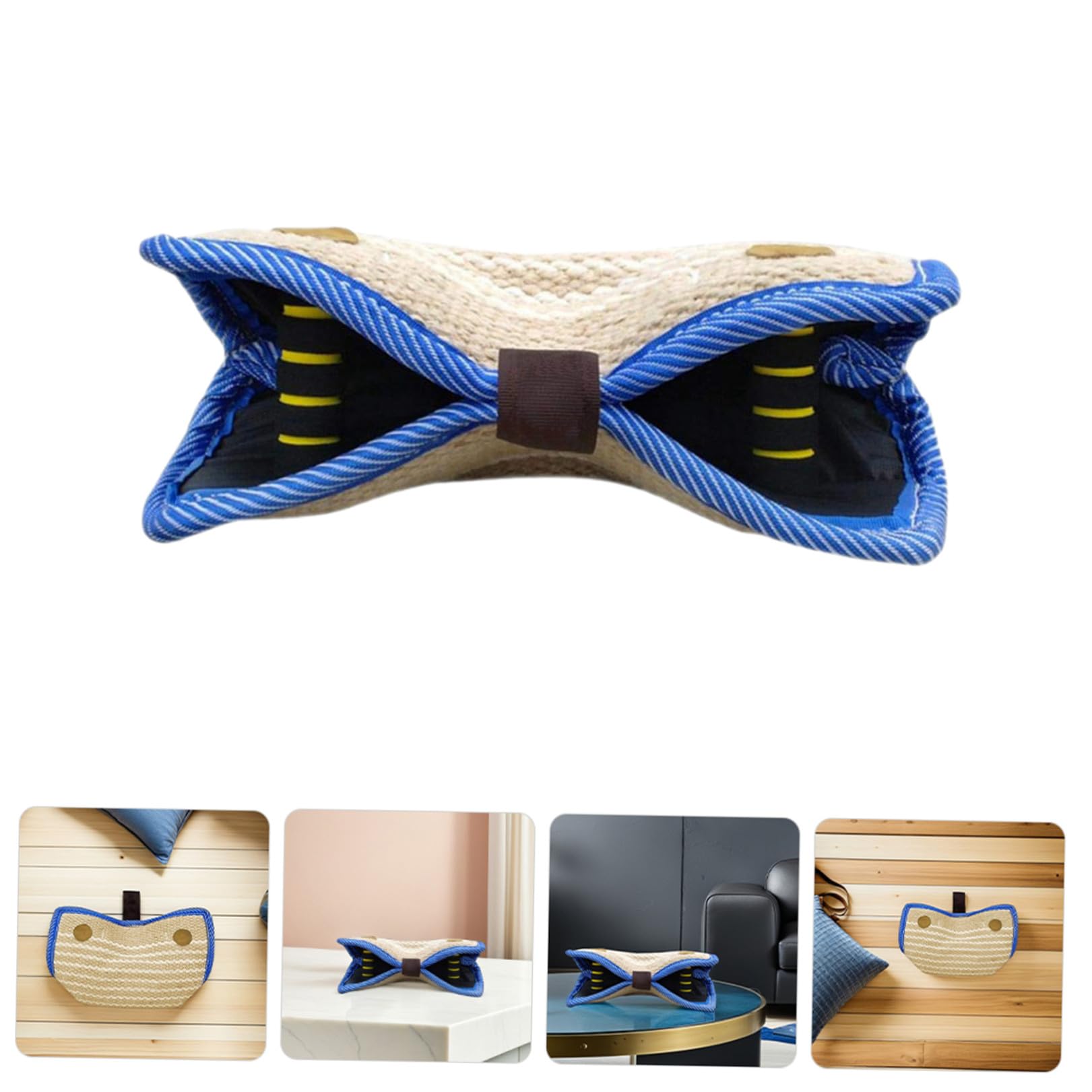 iplusmile Bite Pillow para Perros con Juguete de Jute Resistente para Entrenamiento Fortalece Mordida para Perros Medianos y como Pastor Alemán y Rottweiler