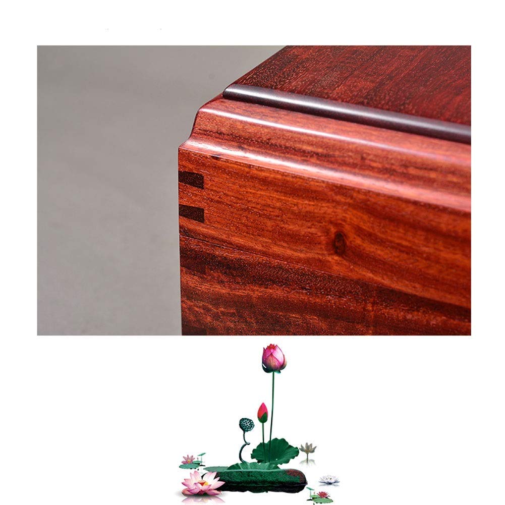 Regalo per le donne scatole di gioielli scatole di gioielli Organizzatore di gioielli in legno Organizzatore a doppio strato retrò scatola di stoccaggio di gioielli con chiusura a capodanno regali