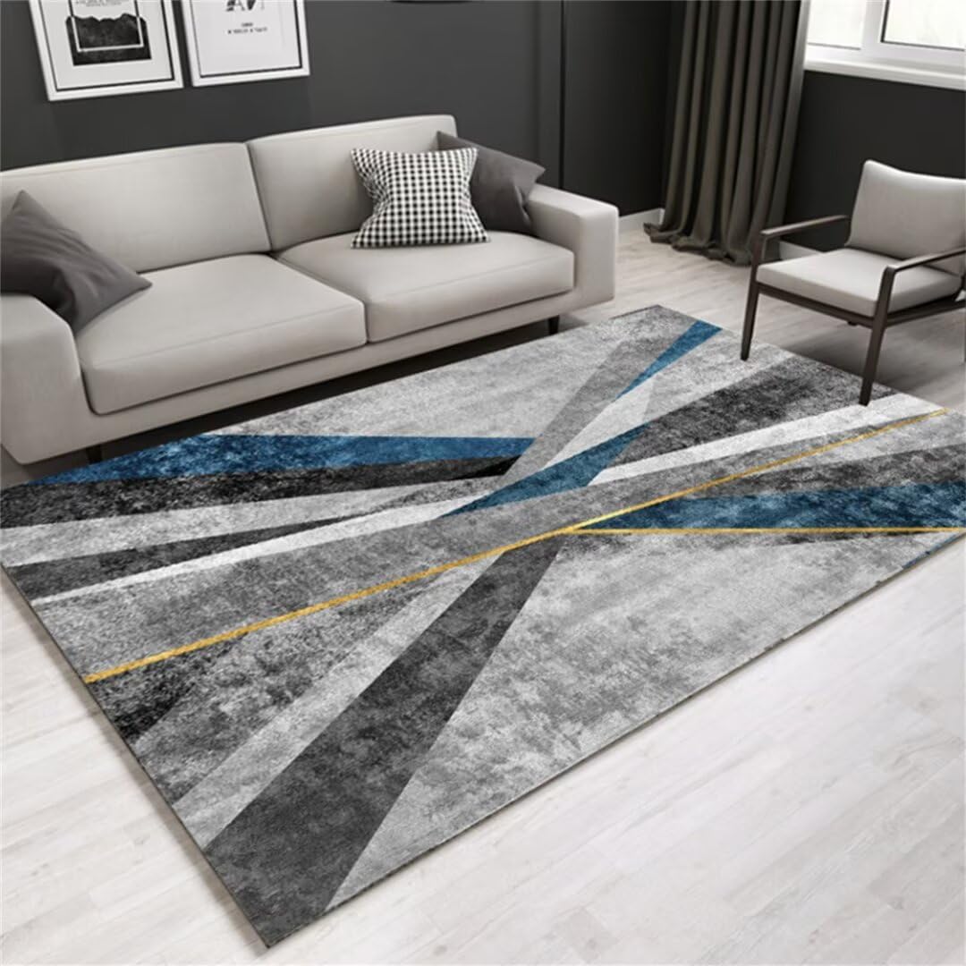 Tapis de chambre ado bleu pour créer un coin lecture cosy