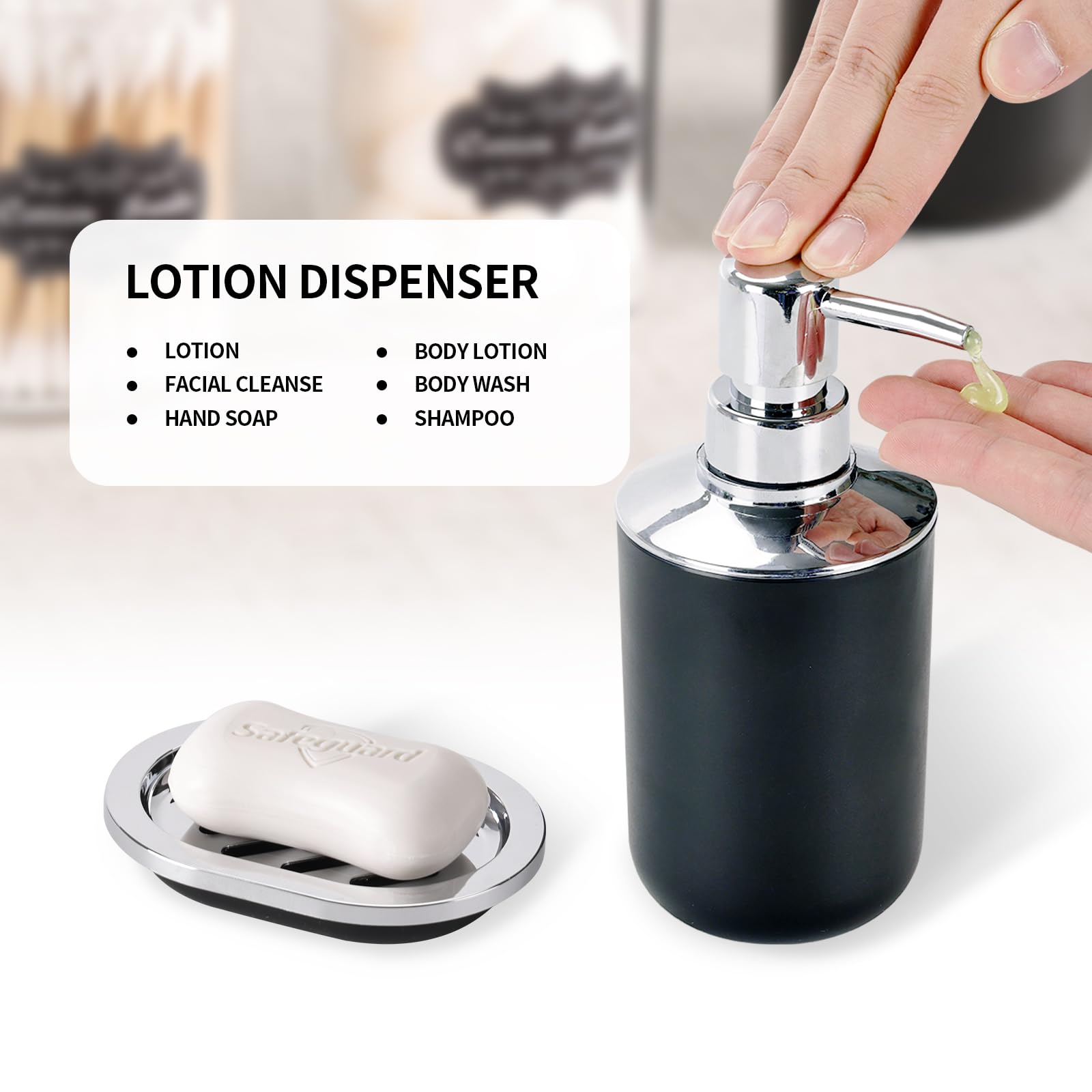 Ensemble 3 pièces pour salle de bain Mimosa