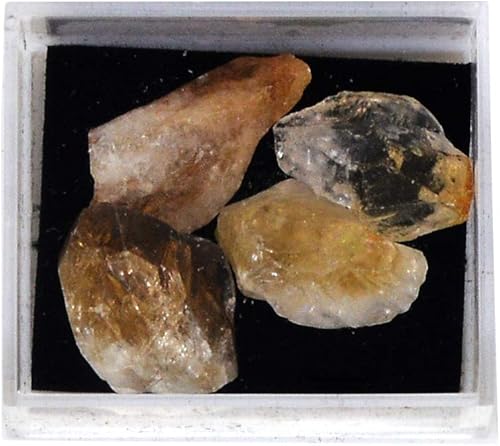 Piedra de cristal curativo de punto de citrino natural para la suerte, el éxito, hacer cambios, confianza en los negocios, creatividad y pasión