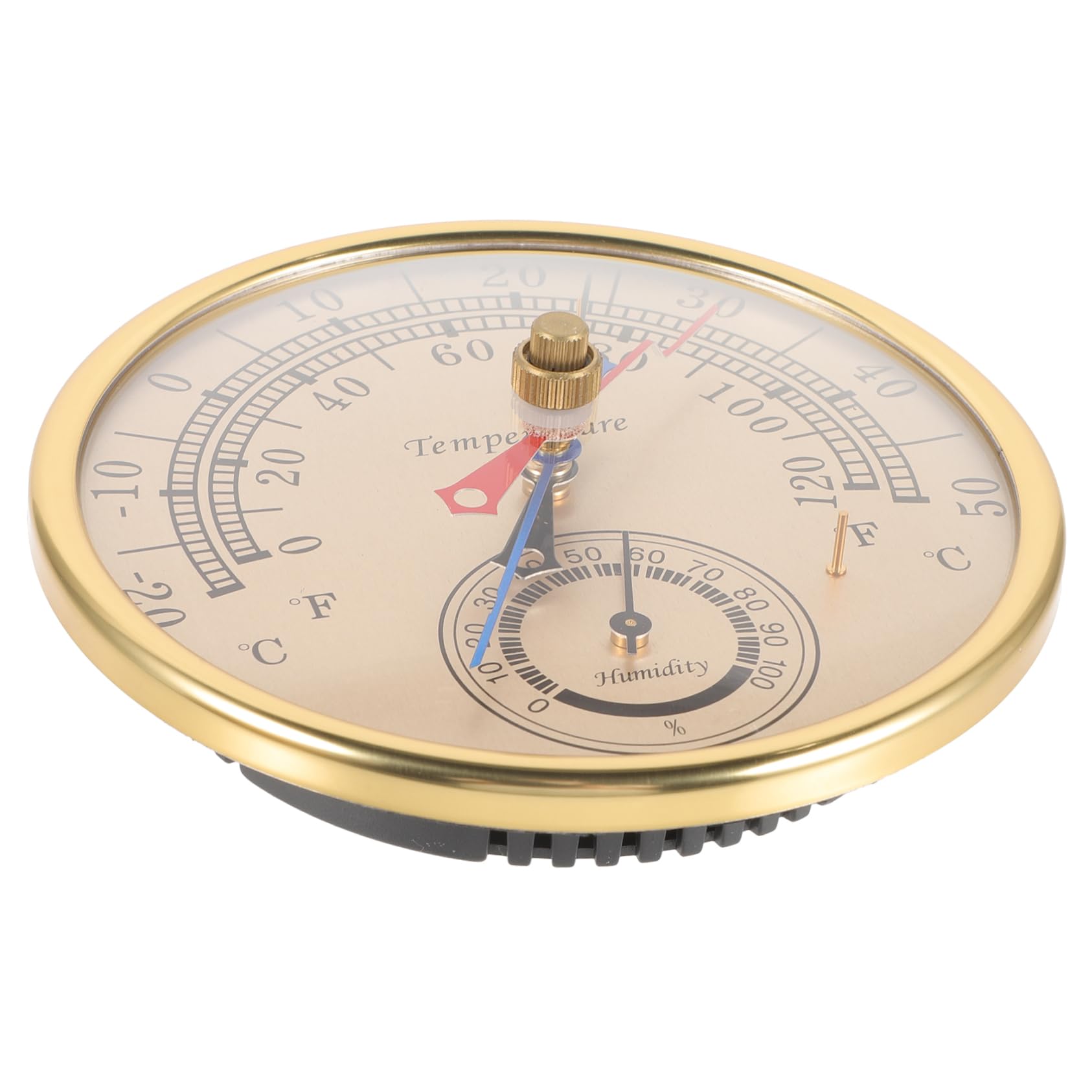 Toyvian 3 Pièces Thermomètre et compteur d'humidité hygromètre mural camping Parie d'humidité intérieure capteur météo thermomètre de pièce thermomètre intérieur Un verre