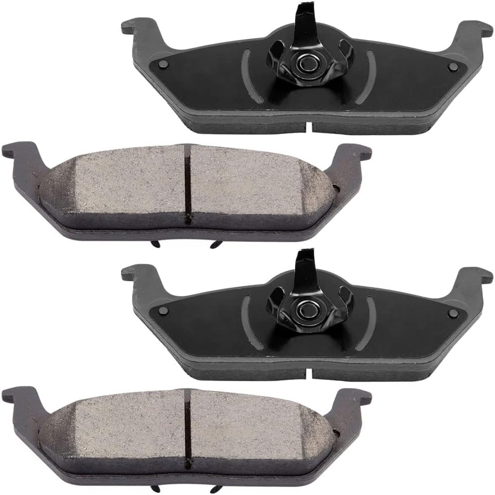 D1083 D1012 Front and Rear Disc Brake Pads Compatible with 2004-2008 Ford F150, 2006-2008 Lincoln Mark LT Ceramic Brake Pads