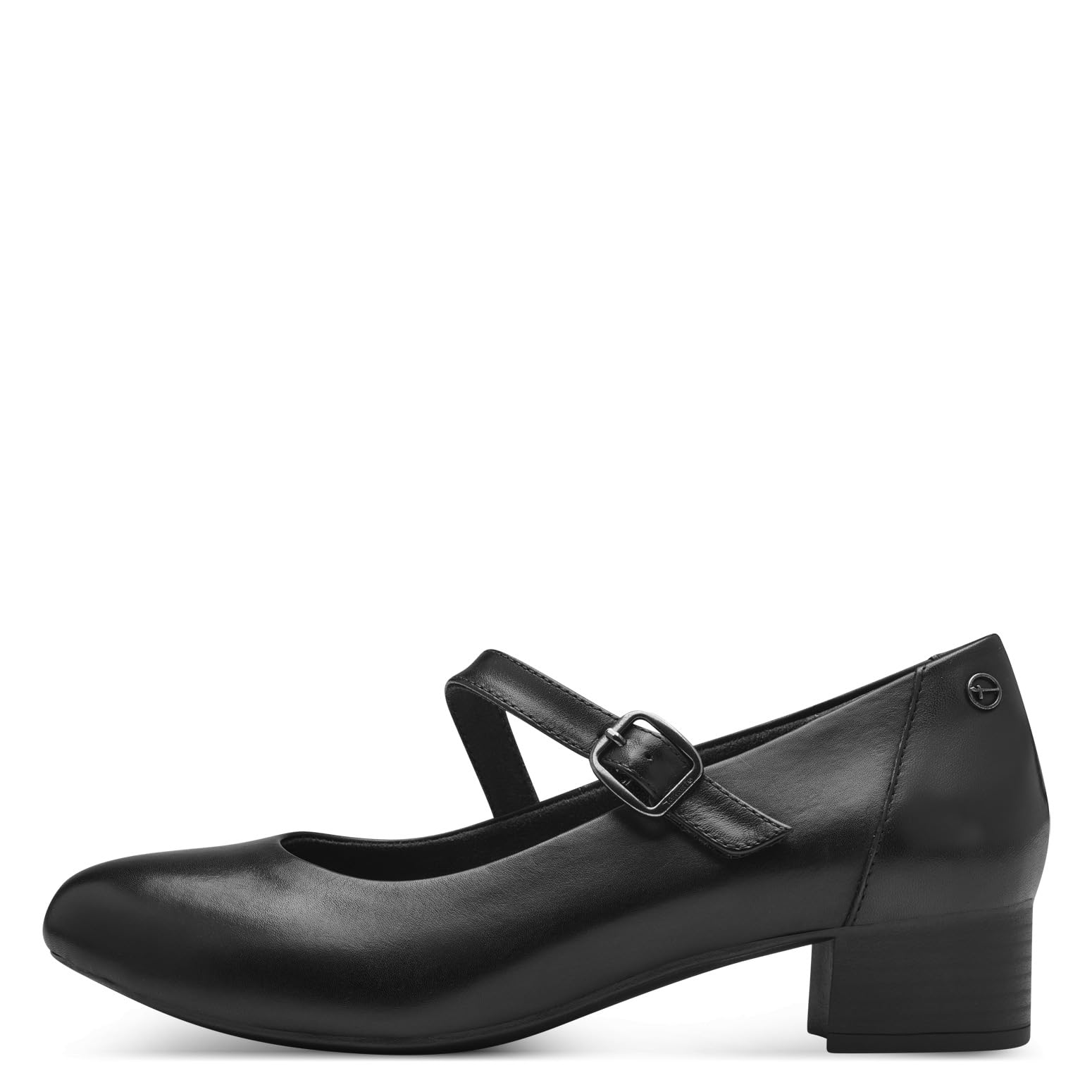 Tamaris Comfort Damen Pumps mit Riemen aus Leder mit Klettverschluss