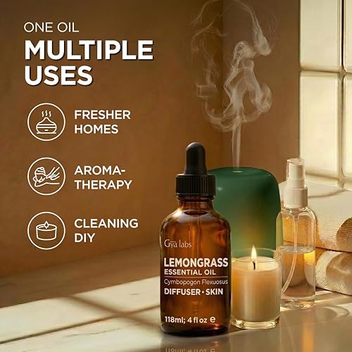 Miniatura 526 de Gya Labs - Aceite esencial de clavo para el dolor de dientes, tópico para el cuidado de la piel y las náuseas, impulsa las defensas del cuerpo