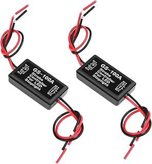 WINOMO 2pcs Flash Strobe Controller Car Flasher Module for Brake Light Tail Stop Light