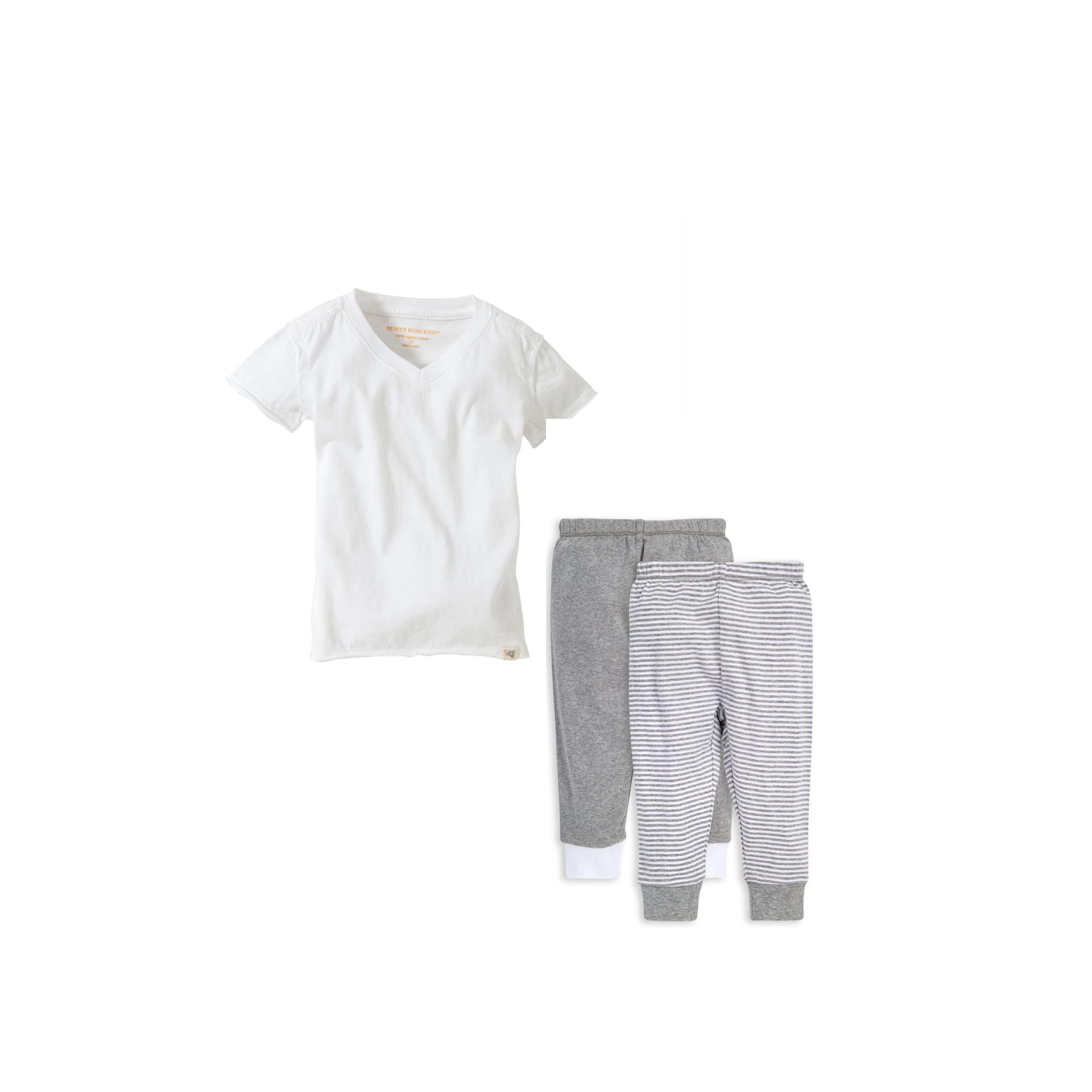 Burt's Bees Baby Babys, Jungen Shirt And Pant Set, Top & Bottom Outfit Bundle Baby- und Kleinkind-Erstausstattungs-Set