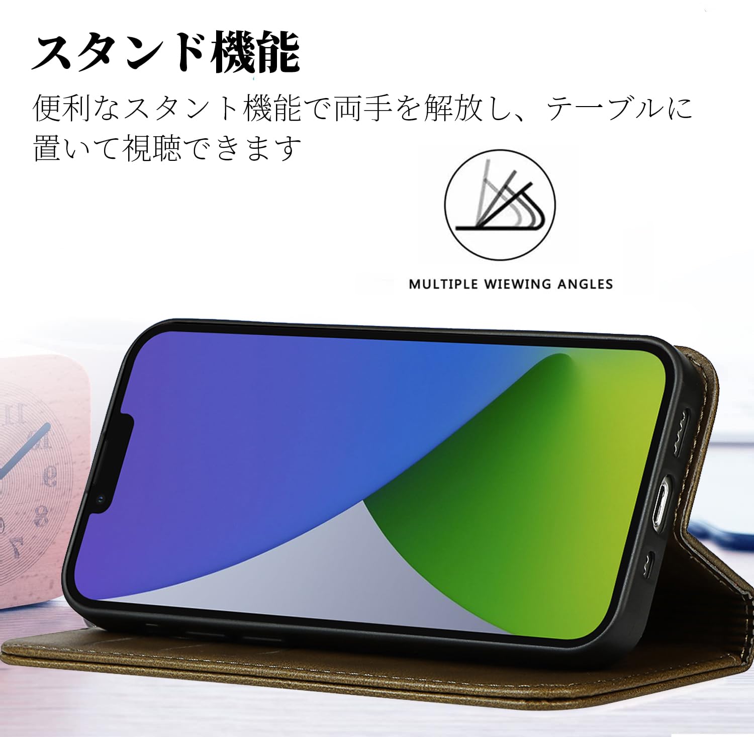 Amazon.co.jp: OPPO A3 5G ケース 手帳型 適用 オッポ A3 5G CPH2639 