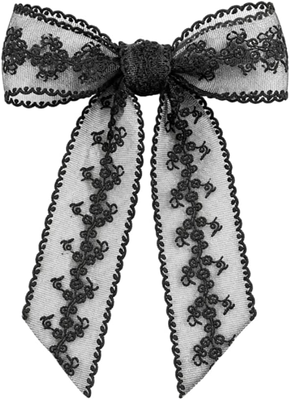 Bag Scarf Lace Ribbon for Women, French Headband Hair Scarf, Belt for Dress and Purse
